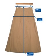 THE SHINZONE（ザシンゾーン）ロング・マキシ丈スカート 茶 サイズ:34(XS位) レディース/2200624241041