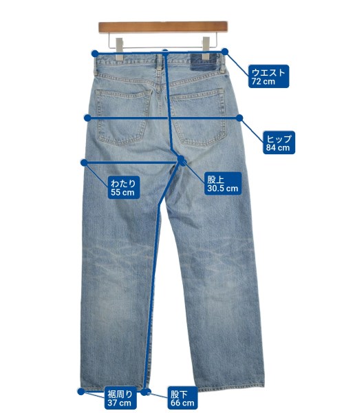 THE SHINZONE（ザシンゾーン）デニムパンツ 紺 サイズ:36(S位) レディース/2200641986017