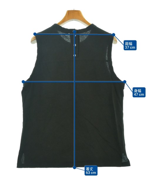 THE SHINZONE（ザシンゾーン）ノースリーブ 黒 サイズ:F レディース/2200643359024