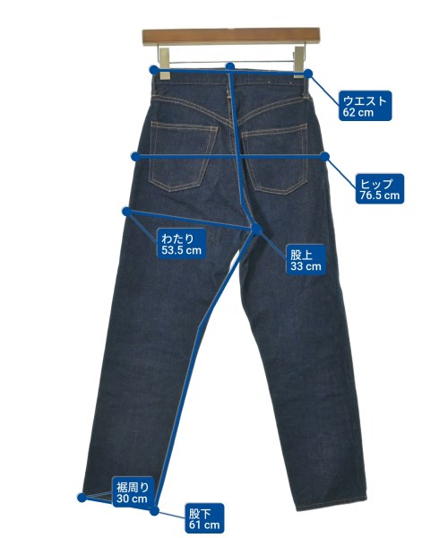 THE SHINZONE（ザシンゾーン）デニムパンツ 紺 サイズ:P0(XS位) レディース/2200640636012