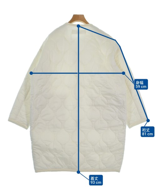 THE SHINZONE（ザシンゾーン）ダウンコート 白 サイズ:-(M位) レディース/2200644745420