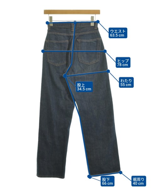 THE SHINZONE（ザシンゾーン）デニムパンツ 紺 サイズ:32(XXS位) レディース/2200644835060