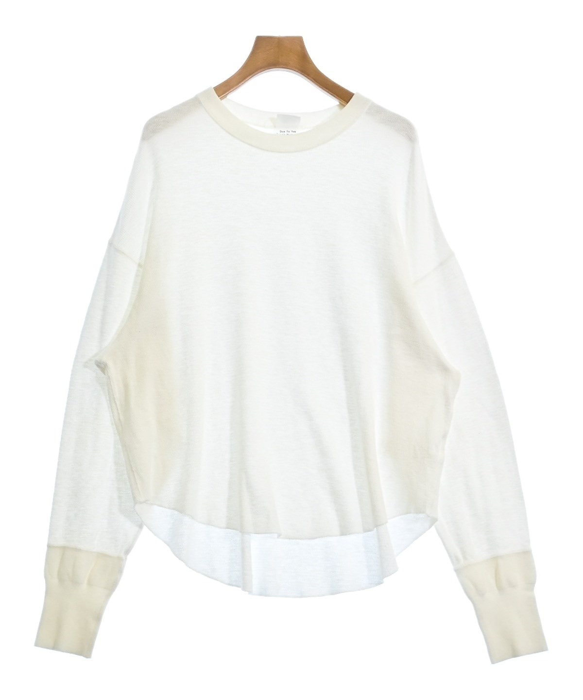 最終値下☆新品タグ付☆ THE SHINZONE ザシンゾーン シャツ白34 THE SHINZONE（ザシンゾーン）Tシャツ・カットソー 白 サイズ:F