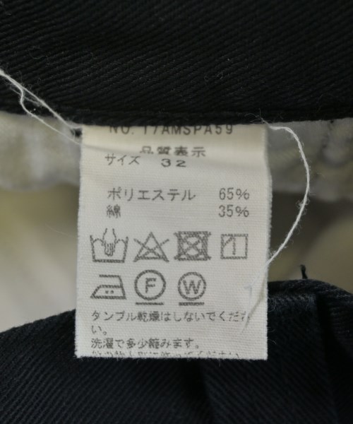 THE SHINZONE（ザシンゾーン）チノパン 黒 サイズ:32(XXS位) レディース/2200618947041