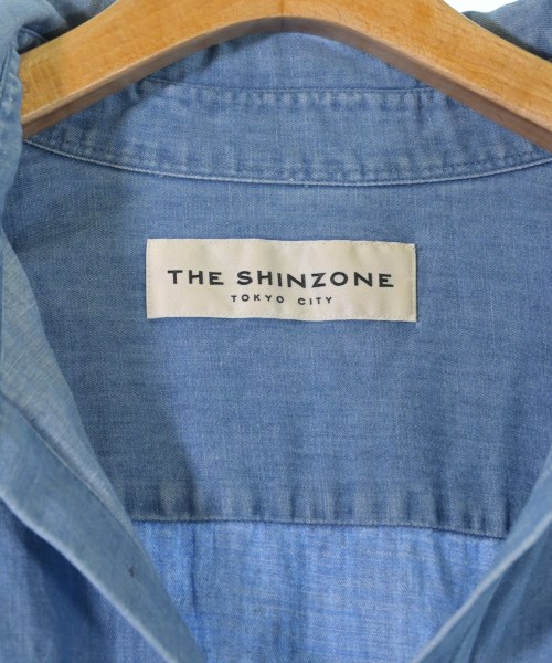 THE SHINZONE（ザシンゾーン）シャツワンピース 青 サイズ:F レディース/2200624240044
