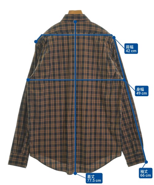 THE SHINZONE（ザシンゾーン）カジュアルシャツ 紺 サイズ:F レディース/2200624182054