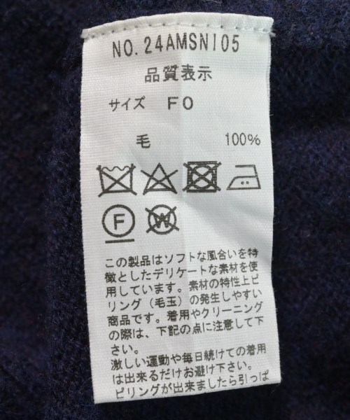THE SHINZONE（ザシンゾーン）ニット・セーター 紺 サイズ:F レディース/2200624182092