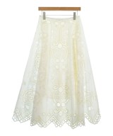 THE SHINZONE（ザシンゾーン）ロング・マキシ丈スカート 白 サイズ:36(S位) レディース/2200624182108