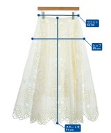 THE SHINZONE（ザシンゾーン）ロング・マキシ丈スカート 白 サイズ:36(S位) レディース/2200624182108