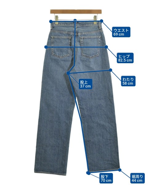 THE SHINZONE（ザシンゾーン）デニムパンツ 青 サイズ:34(XS位) レディース/2200624182146