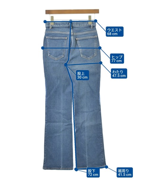 THE SHINZONE（ザシンゾーン）デニムパンツ 紺 サイズ:32(L位) レディース/2200624182177