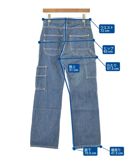 THE SHINZONE（ザシンゾーン）デニムパンツ 青 サイズ:34(XS位) レディース/2200614050110