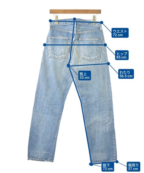 THE SHINZONE（ザシンゾーン）デニムパンツ 青 サイズ:34(XS位) レディース/2200614050127