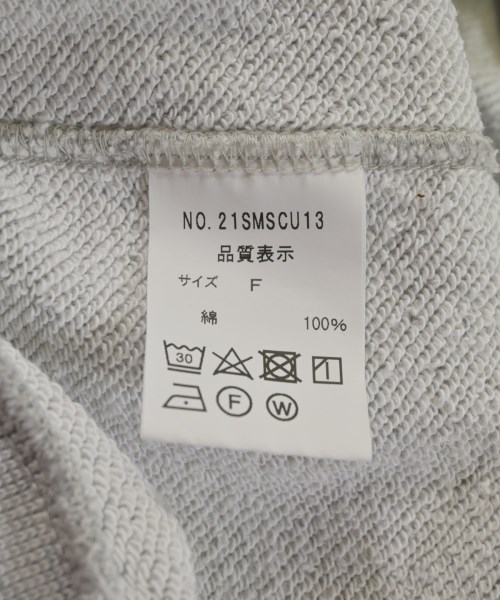 THE SHINZONE（ザシンゾーン）スウェット グレー サイズ:F レディース/2200627936074