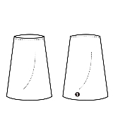 THE SHINZONE（ザシンゾーン）ロング・マキシ丈スカート 白 サイズ:S レディース/2200618968190