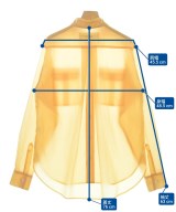 THE SHINZONE（ザシンゾーン）カジュアルシャツ 黄 サイズ:36(S位) レディース/2200608024042