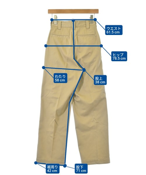 THE SHINZONE（ザシンゾーン）チノパン ベージュ サイズ:32(S位) レディース/2200618485024