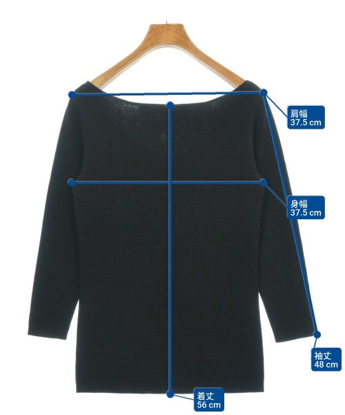 THE SHINZONE（ザシンゾーン）ニット・セーター 黒 サイズ:F レディース/2200619797041