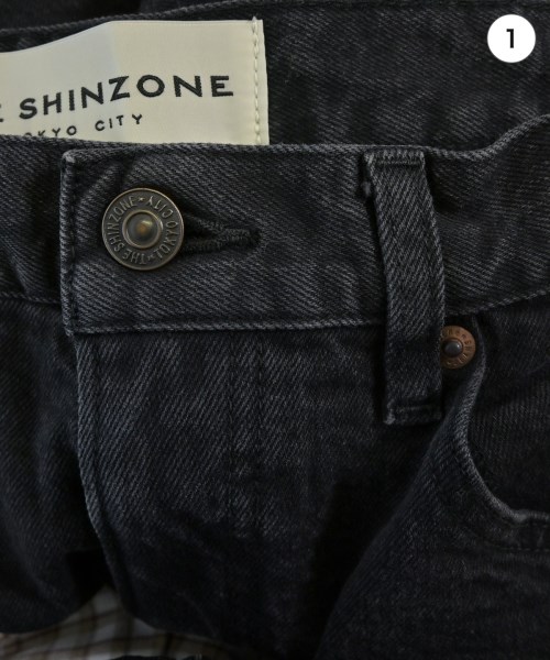 THE SHINZONE（ザシンゾーン）デニムパンツ 黒 サイズ:M レディース/2200603455247