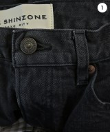 THE SHINZONE（ザシンゾーン）デニムパンツ 黒 サイズ:M レディース/2200603455247