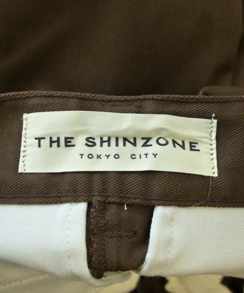 THE SHINZONE（ザシンゾーン）チノパン 茶 サイズ:34(XS位) レディース/2200606063098