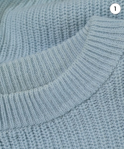 THE SHINZONE（ザシンゾーン）ニット・セーター 青 サイズ:F レディース/2200672479021