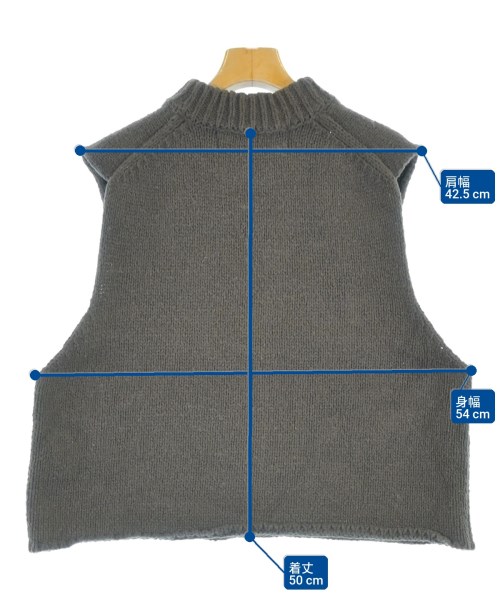 THE SHINZONE（ザシンゾーン）ベスト/ノースリーブ 茶 サイズ:F レディース/2200672679032