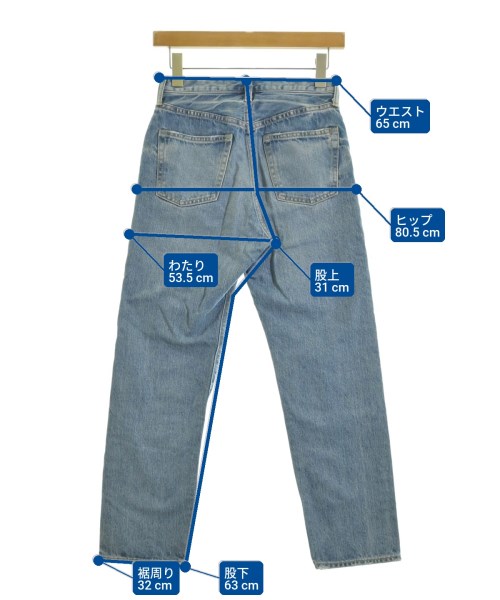 THE SHINZONE（ザシンゾーン）デニムパンツ 青 サイズ:34(XS位) レディース/2200677802039