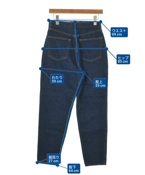 THE SHINZONE（ザシンゾーン）デニムパンツ 紺 サイズ:36(S位) レディース/2200674268067