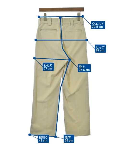 THE SHINZONE（ザシンゾーン）チノパン 白 サイズ:32(XXS位) レディース/2200675156066