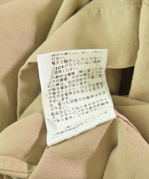 THE SHINZONE（ザシンゾーン）カジュアルシャツ ベージュ サイズ:F レディース/2200672633065