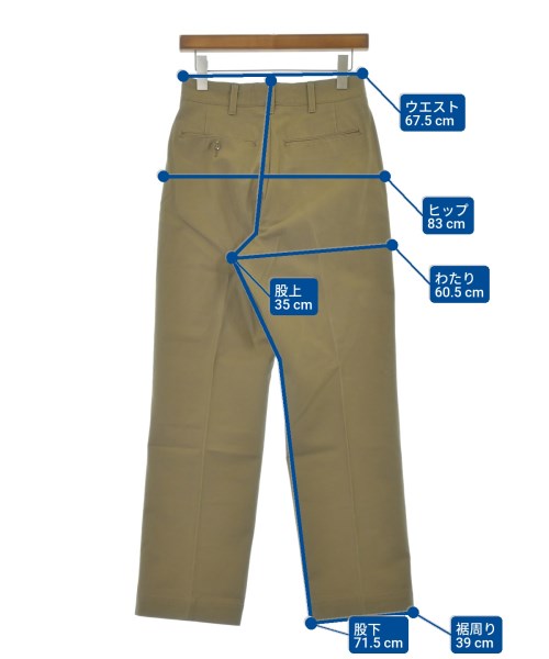 THE SHINZONE（ザシンゾーン）チノパン カーキ サイズ:34(XS位) レディース/2200676254174