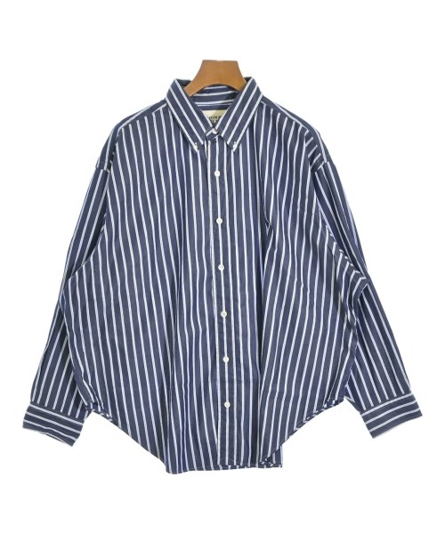 THE SHINZONE(ザシンゾーン)カジュアルシャツ 紺 サイズ:PO(M位)/2200679574125
