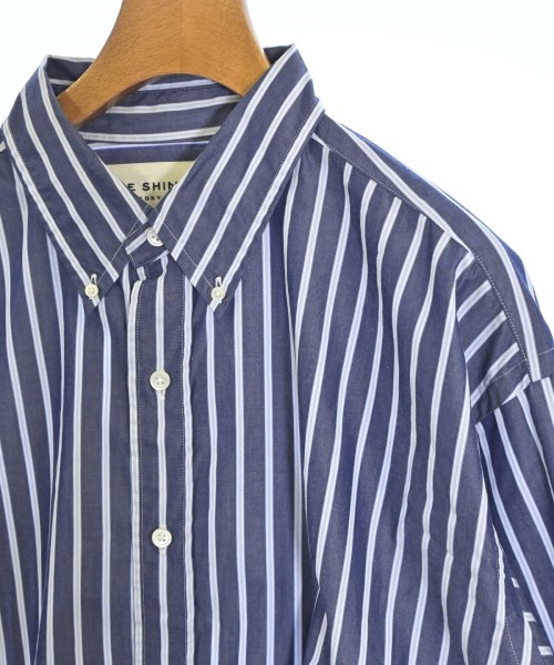THE SHINZONE（ザシンゾーン）カジュアルシャツ 紺 サイズ:PO(M位) レディース/2200679574125