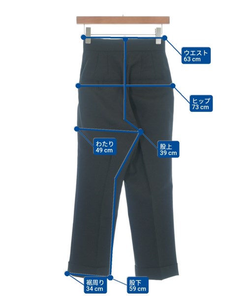 THE SHINZONE（ザシンゾーン）スラックス 黒 サイズ:32(XS位) レディース/2200679462149