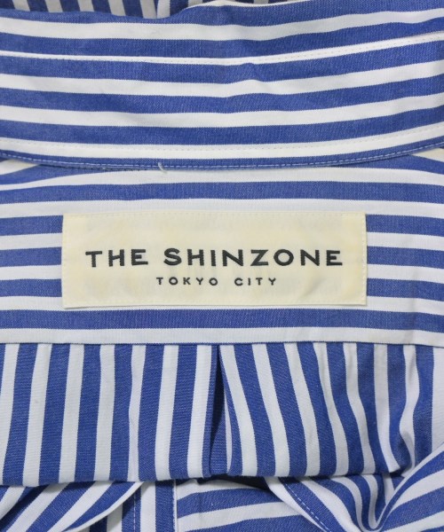THE SHINZONE（ザシンゾーン）カジュアルシャツ 青 サイズ:PO(XS位) レディース/2200694457038
