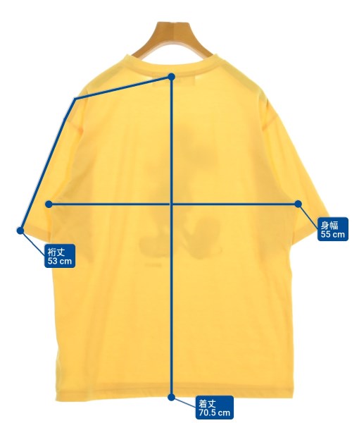 THE SHINZONE（ザシンゾーン）Tシャツ・カットソー 黄 サイズ:0(XS位) レディース/2200698130128