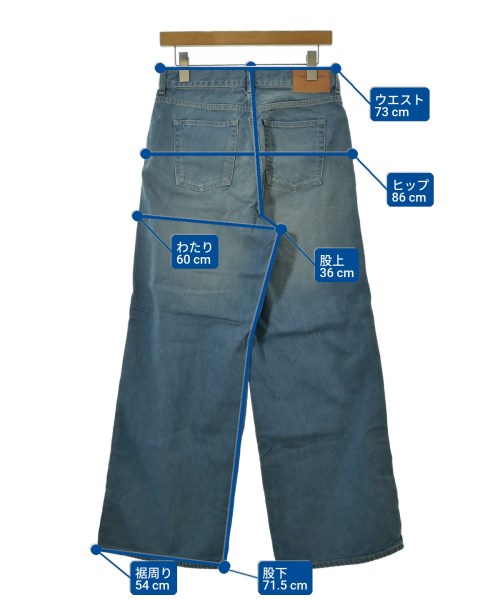 THE SHINZONE（ザシンゾーン）デニムパンツ 青 サイズ:34(XS位) レディース/2200656310012