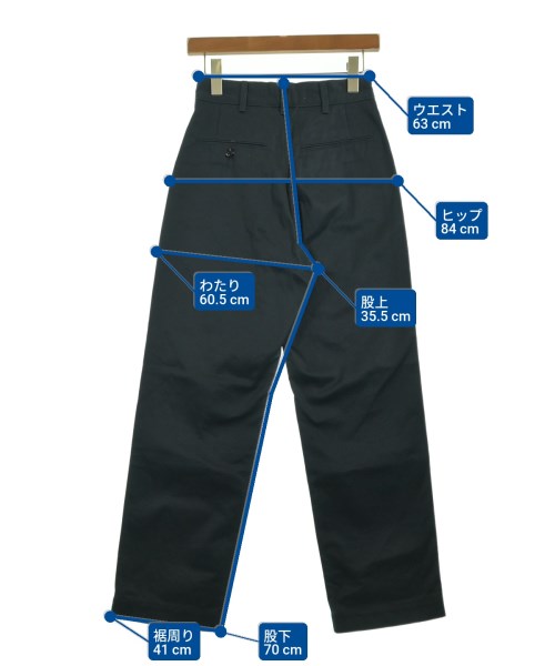 THE SHINZONE（ザシンゾーン）チノパン 紺 サイズ:34(XS位) レディース/2200658122187