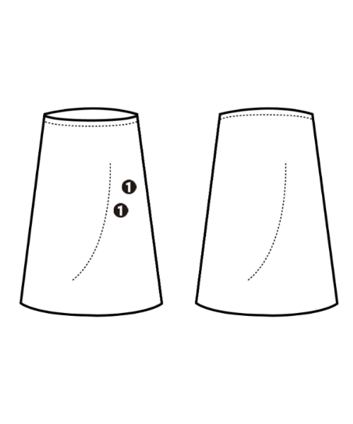 THE SHINZONE（ザシンゾーン）ロング・マキシ丈スカート 白 サイズ:F レディース/2200658219016