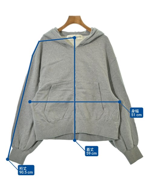 THE SHINZONE（ザシンゾーン）パーカー グレー サイズ:F レディース/2200646387086