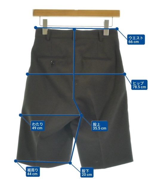 THE SHINZONE（ザシンゾーン）ショートパンツ 茶 サイズ:P0(XS位) レディース/2200648266037