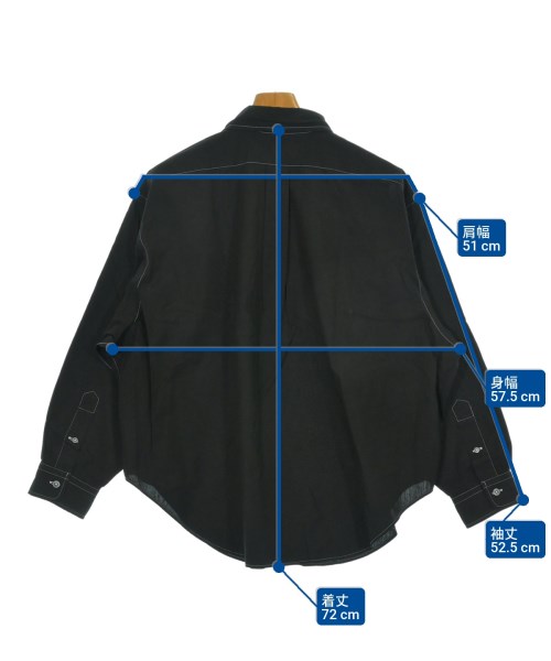 THE SHINZONE（ザシンゾーン）カジュアルシャツ 黒 サイズ:-(L位) メンズ/2200660190044