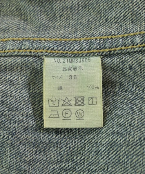 THE SHINZONE（ザシンゾーン）デニムジャケット 紺 サイズ:36(S位) レディース/2200645734126