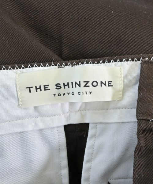 THE SHINZONE（ザシンゾーン）チノパン 茶 サイズ:34(XS位) レディース/2200629769021