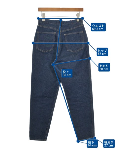 THE SHINZONE（ザシンゾーン）デニムパンツ 紺 サイズ:36(S位) レディース/2200646688022