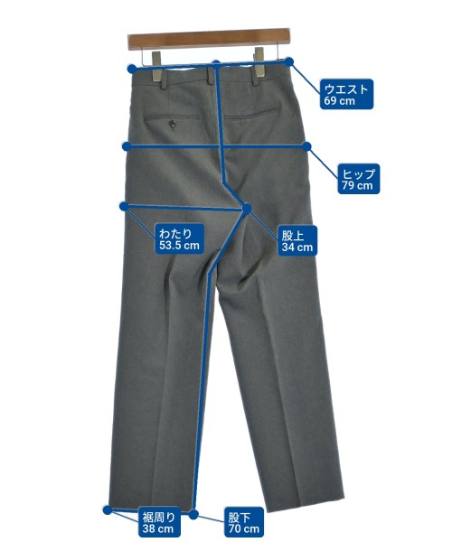 THE SHINZONE（ザシンゾーン）スラックス グレー サイズ:0(XS位) レディース/2200609181058