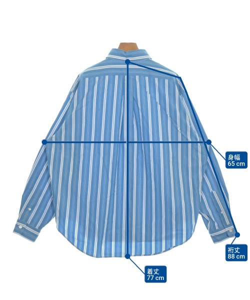 THE SHINZONE（ザシンゾーン）カジュアルシャツ 青 サイズ:F レディース/2200646197173