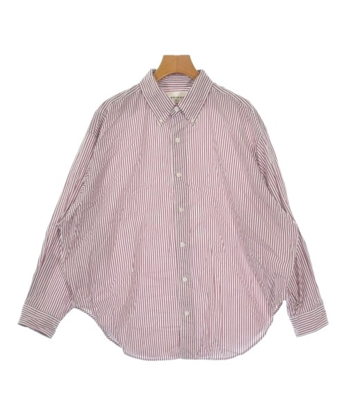 THE SHINZONE(ザシンゾーン)カジュアルシャツ 赤 サイズ:PO(XL位)/2200640490171