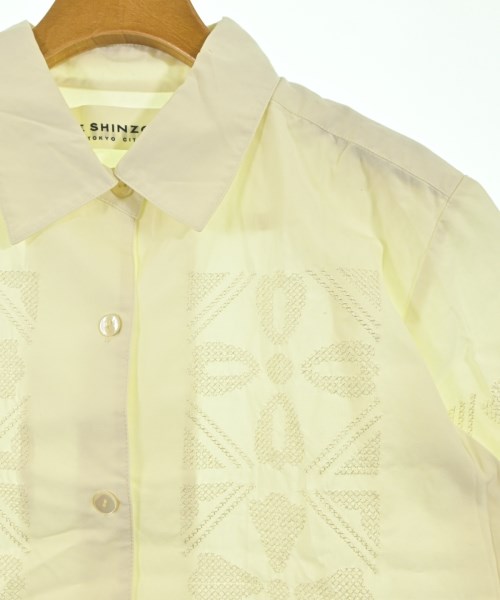THE SHINZONE（ザシンゾーン）カジュアルシャツ 黄 サイズ:36(S位) レディース/2200640490515